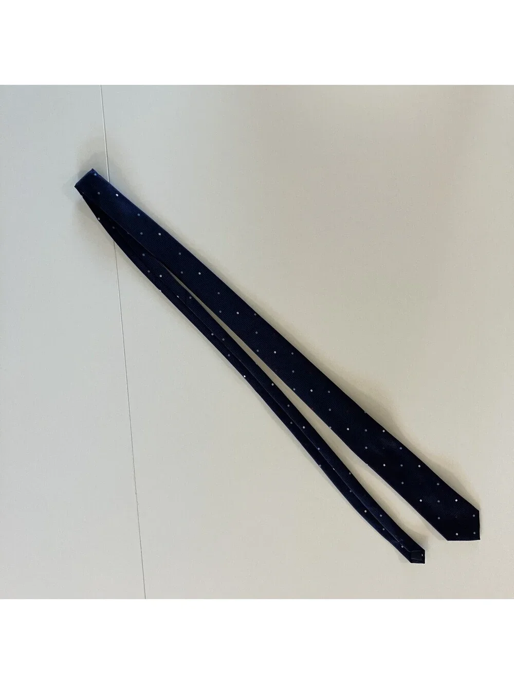 Blue Colorful Polka Dot Skinny Tie 60